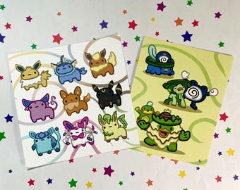 Impresiones de Doodlemon (EV y ranas)