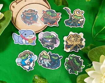 Froggy Rivals Vinyl Stickers