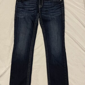 Rock Revival Woman’s Jeans: size 31 Jessica Easy Skinny - Vintage Classic Style