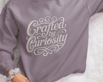 Moletom Crafted by Curiosity Crewneck | Moletom de lã Bella + Canvas
