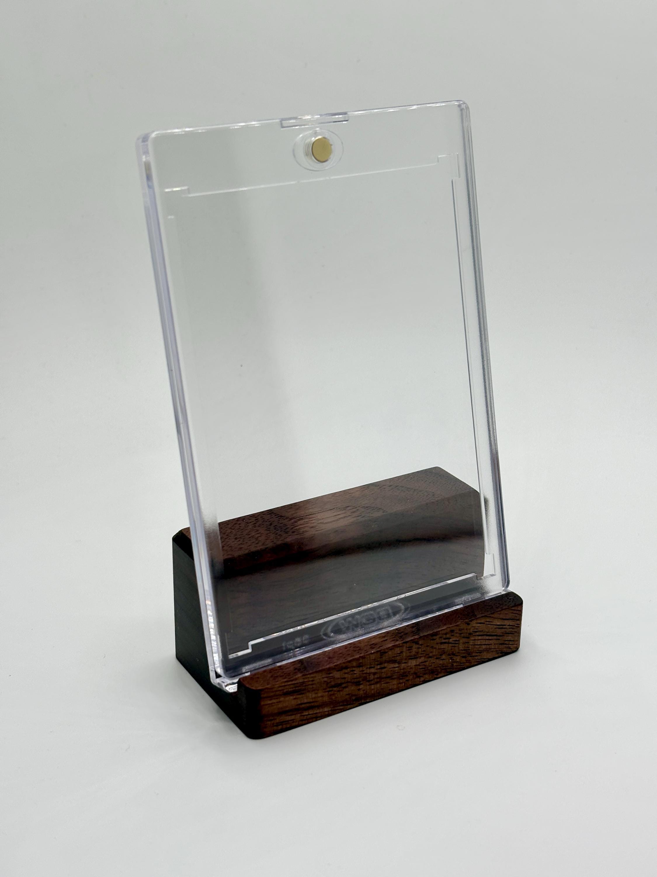 mtg card display stand Wooden Card Holders – Dragon Armor Games