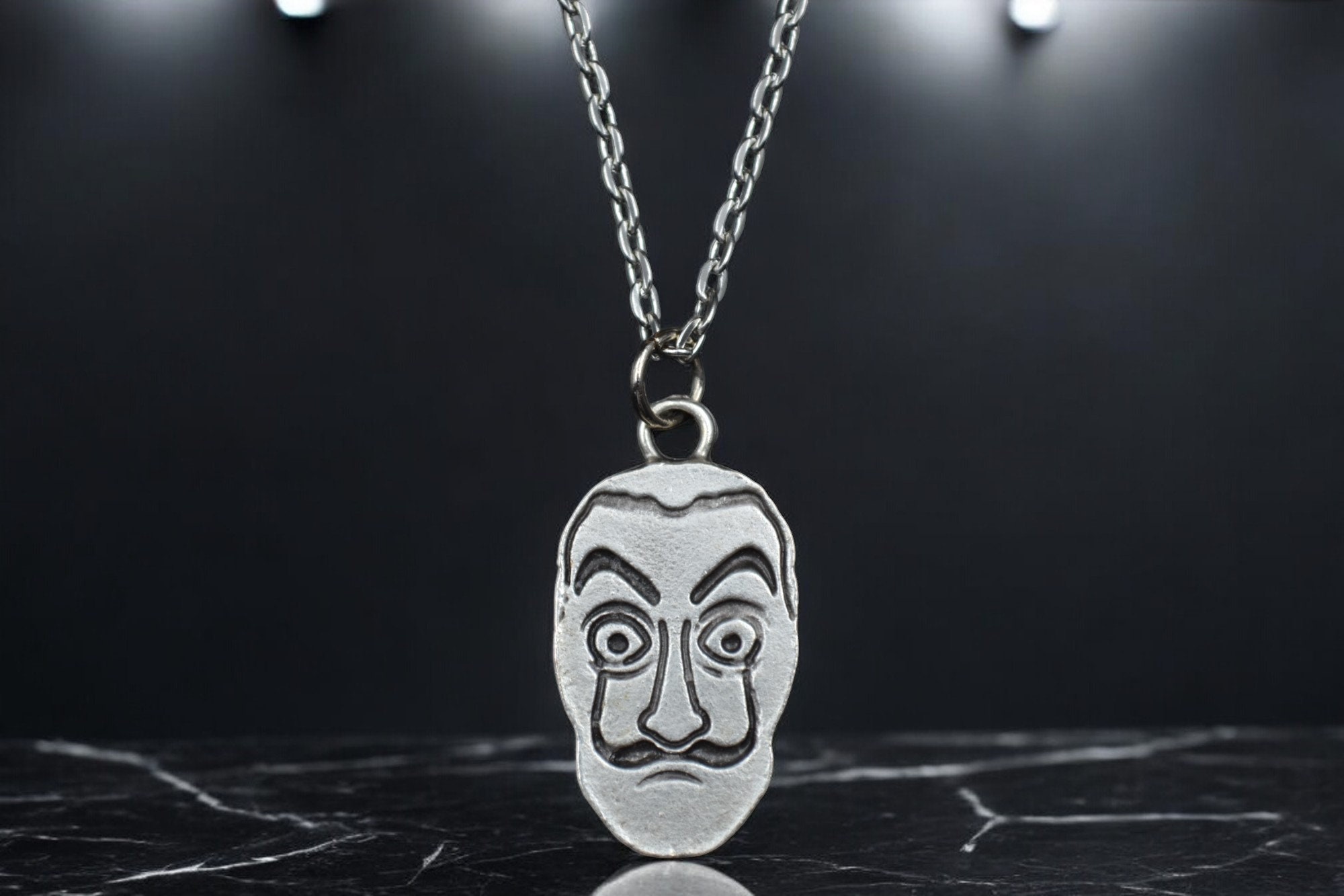 Silver Mask Code & Necklace by MARS 通販