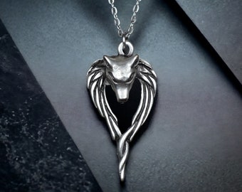 Anubis God of the Dead Necklace - Egyptian God of the Dead Amulet - Detailed God of Afterlife Necklace - Unique Mythological Gift