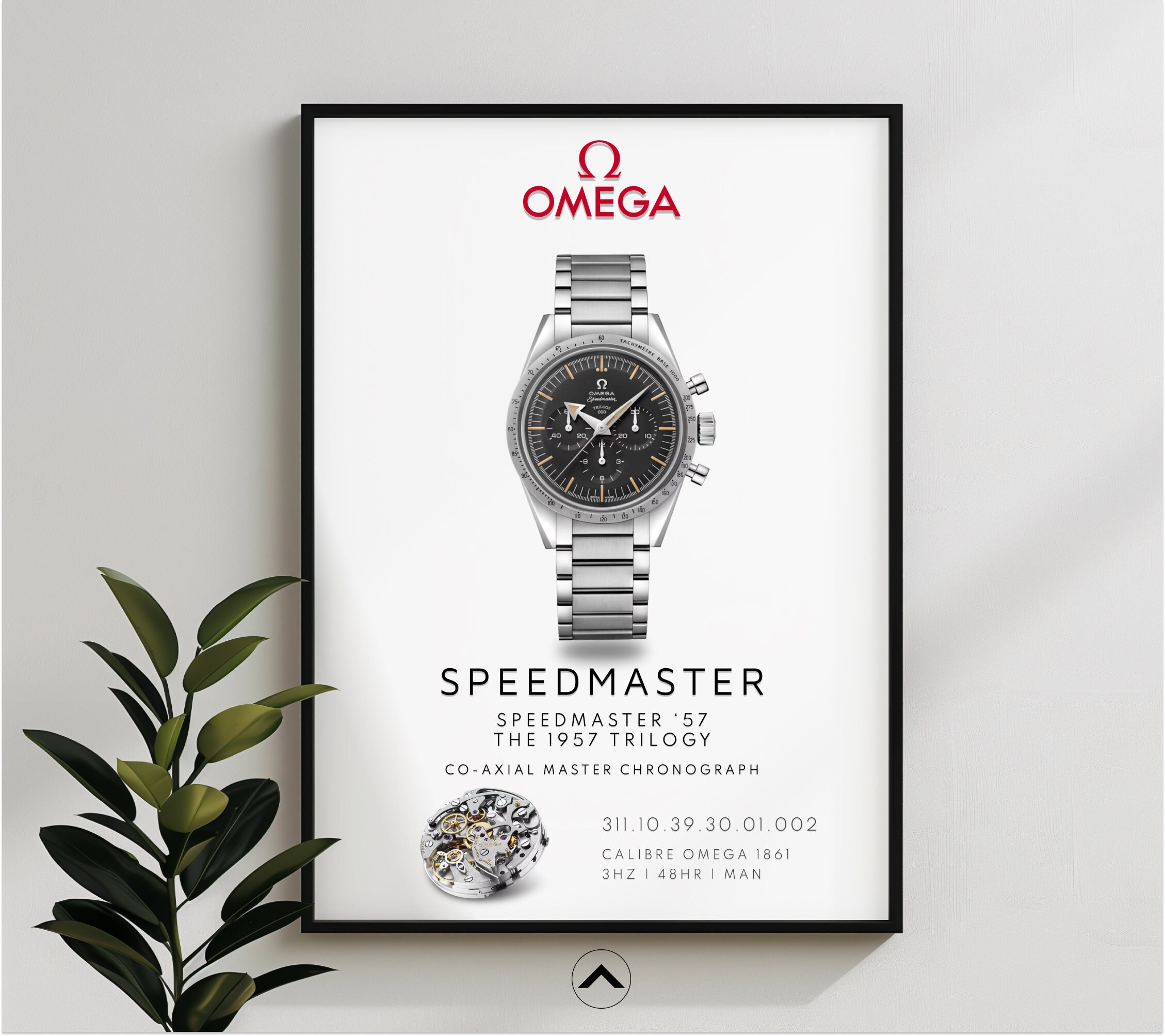 Omega Speedmaster Moonwatch Poster Speedmaster Professional Vintage Omega Chronograph Luxury Watch Wall Art Swiss Wrist Watch Home Decor Etsy Canada