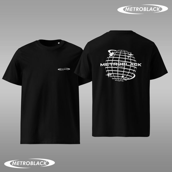 Metroblack Unisex T-Shirt | Streetwear T-Shirt | Tee