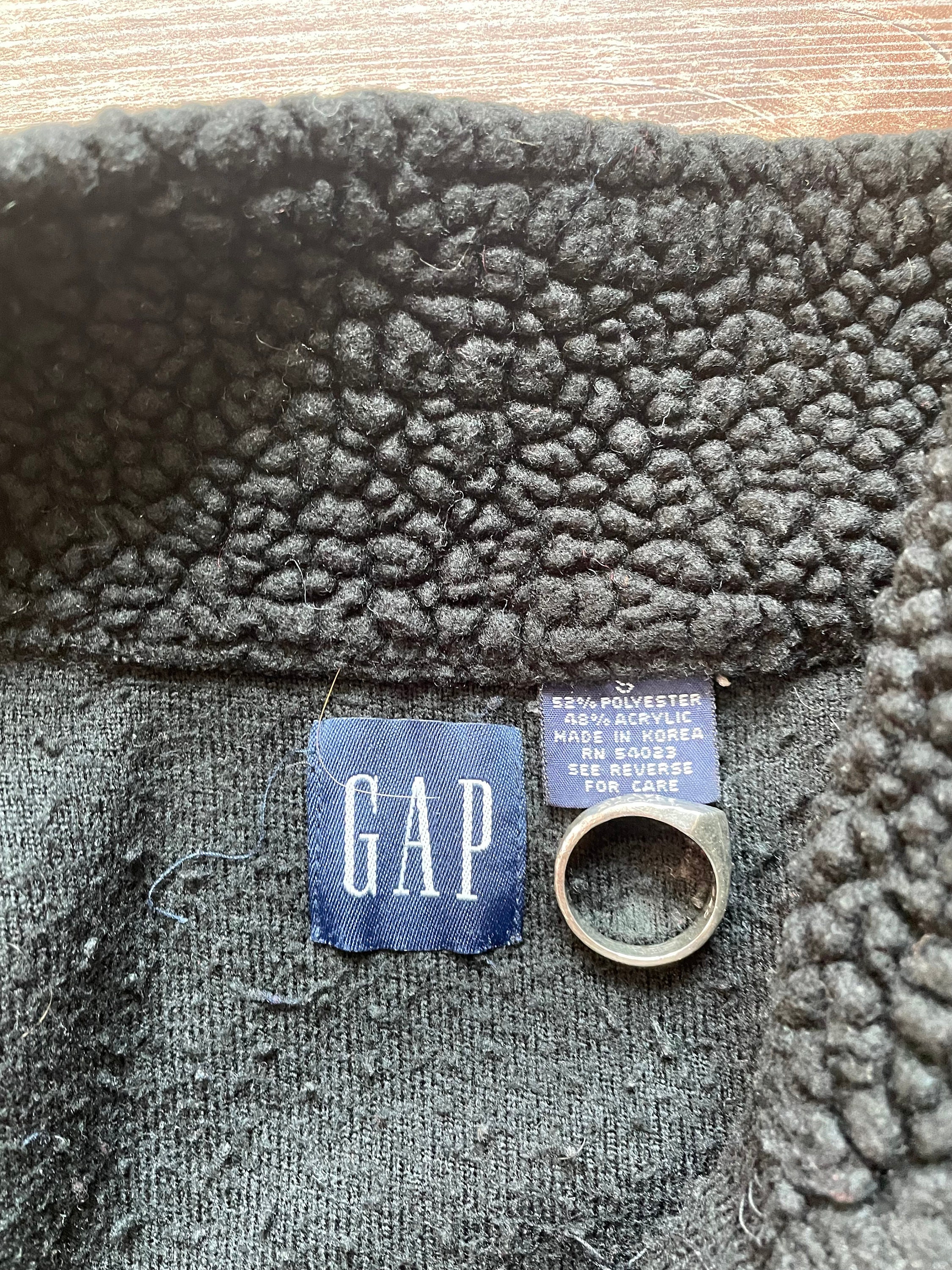Vintage 90s Gap Fleece Quarter Zip Sweatshirt - Etsy Vintage 90s Gap Fleece Quarter Zip Sweatshirt - Etsy