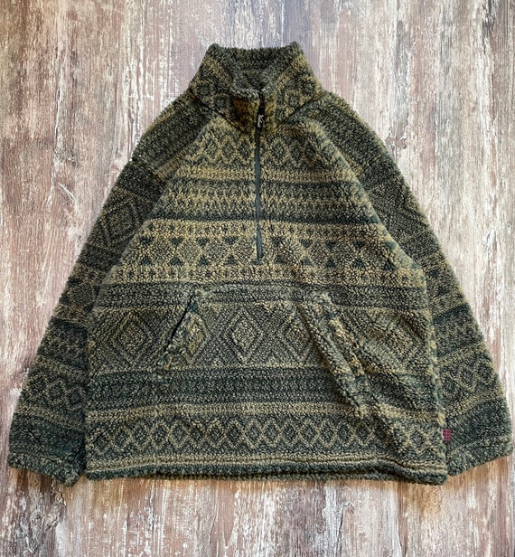 Vintage 90s Woolrich Fleece Pullover