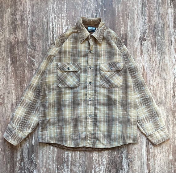 Vintage 80s Flannel Shirt - image 1