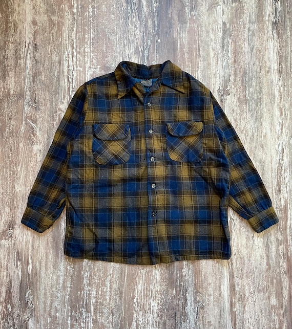 Vintage 70s Pendleton Flannel Shirt