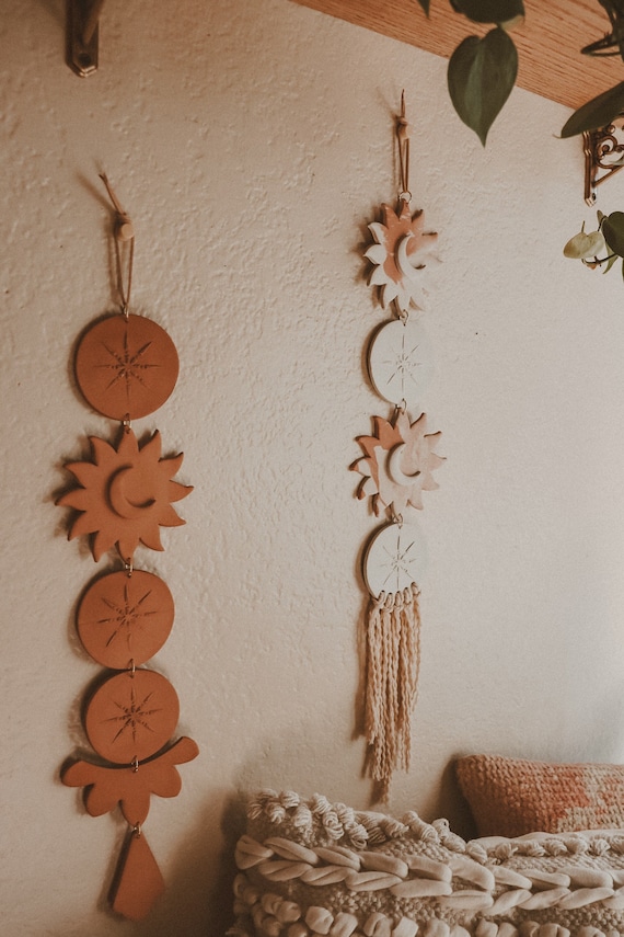 Sun & Double Moon Wall Hanging Sun & Double Moon Wall Hanging