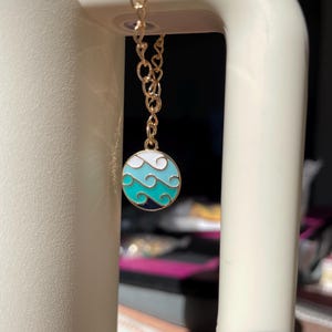 Ocean Cup Charm | Water Bottle Cup Charm Stanley Charm Beach Lover Stanley Yeti Bottle Owala Charm Owala Accessory Water Cup Charm Ocean