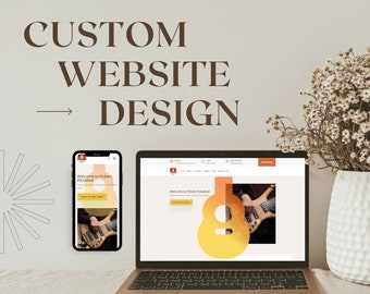 Custom Website Design Service, Custom Web Page, Business Website, Custom Web Design