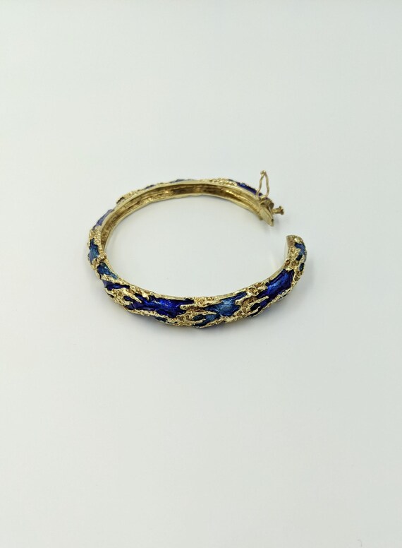 Outstanding Mid Century Mod Solid 14K Yellow Gold… - image 10