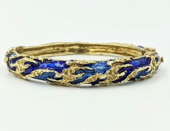 Outstanding Mid Century Mod Solid 14K Yellow Gold… - image 1