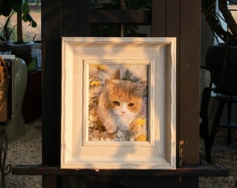 Pet Portrait from Photo|Custom Cat Portrait | Pet painting customization | Oil Painting Cat Portrait| Personalized Painting Keepsake
