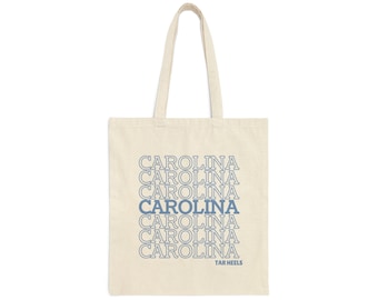 UNC Chapel Hill Canvas Tote Bag