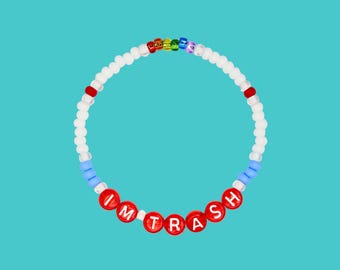Toy Story Bracelet, Forky I'm Trash, Disneybound Jewelry