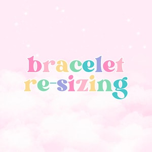 Serviço de redimensionamento e troca de cordas de pulseiras para um ajuste personalizado perfeito para suas necessidades de joias personalizadas