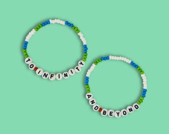 To Infinity and Beyond Bracelet Set, Space Ranger Inspired Disneybound Jewelry