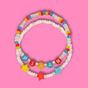 Armband från Animation Studios, Primärfärger med stjärnor, Disneybound-pärlsmycken