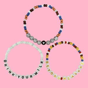 Fellow Travelers Bracelets, Hawk Loves Tim, Drink Your Milk, Beyond Measure, TV Series Jewelry