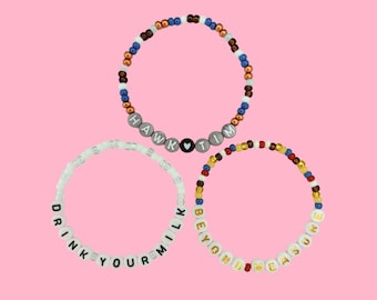 Fellow Travelers Bracelets, Hawk Loves Tim, Drink Your Milk, Beyond Measure, TV Series Jewelry