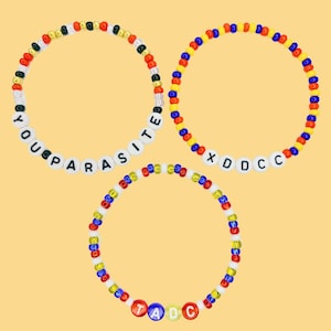 The Amazing Digital Circus Bracelet, TADC Jewelry, Caine, Pomni, Jax, Ragatha, Gangle