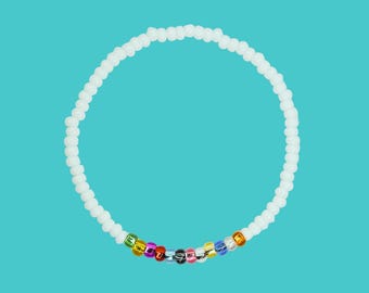 Eras Tour Beaded Bracelet, Hidden Message Jewelry, Fangirl Kandi