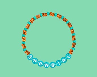 Showgirl Bracelet, New Album Friendship Gift, Concert Jewelry, TLOAS Fan Stack