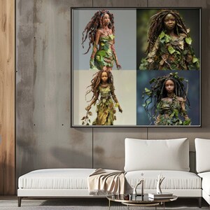 Mother Earth, beautiful, nature, Female, digital wall art, Download Mother Earth, digital download, wall-art, Mother Nature, Fantasy Print