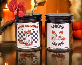 Halloween Candle | Spooky Season Soy Candle | Choose Your Scent | Fall & Halloween Candle