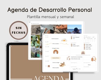 Agenda de Desarrollo Personal Digital Sin Fecha