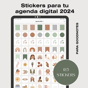 Sticker Calcomanias Estampas para Organizacion de Agenda/Libreta 1 Tamaño  Carta - Cute Shop