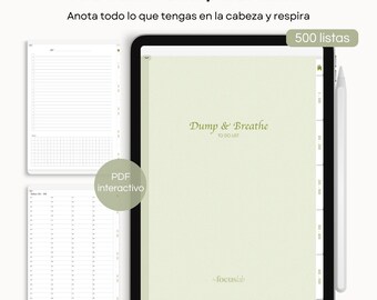 To Do List Matcha | Dump & Breath | Cuaderno Digital