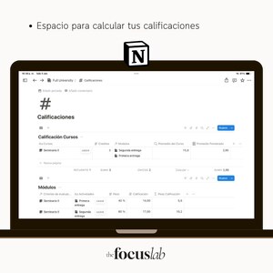 University and Thesis | Notion Template | Academic Planner for Students | Organizing Assignments, Classes, Exams, and Submissions image 5