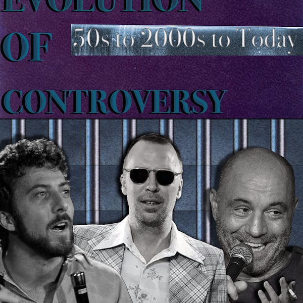 Joe Rogan Doug Stanhope Lenny Bruce Poster