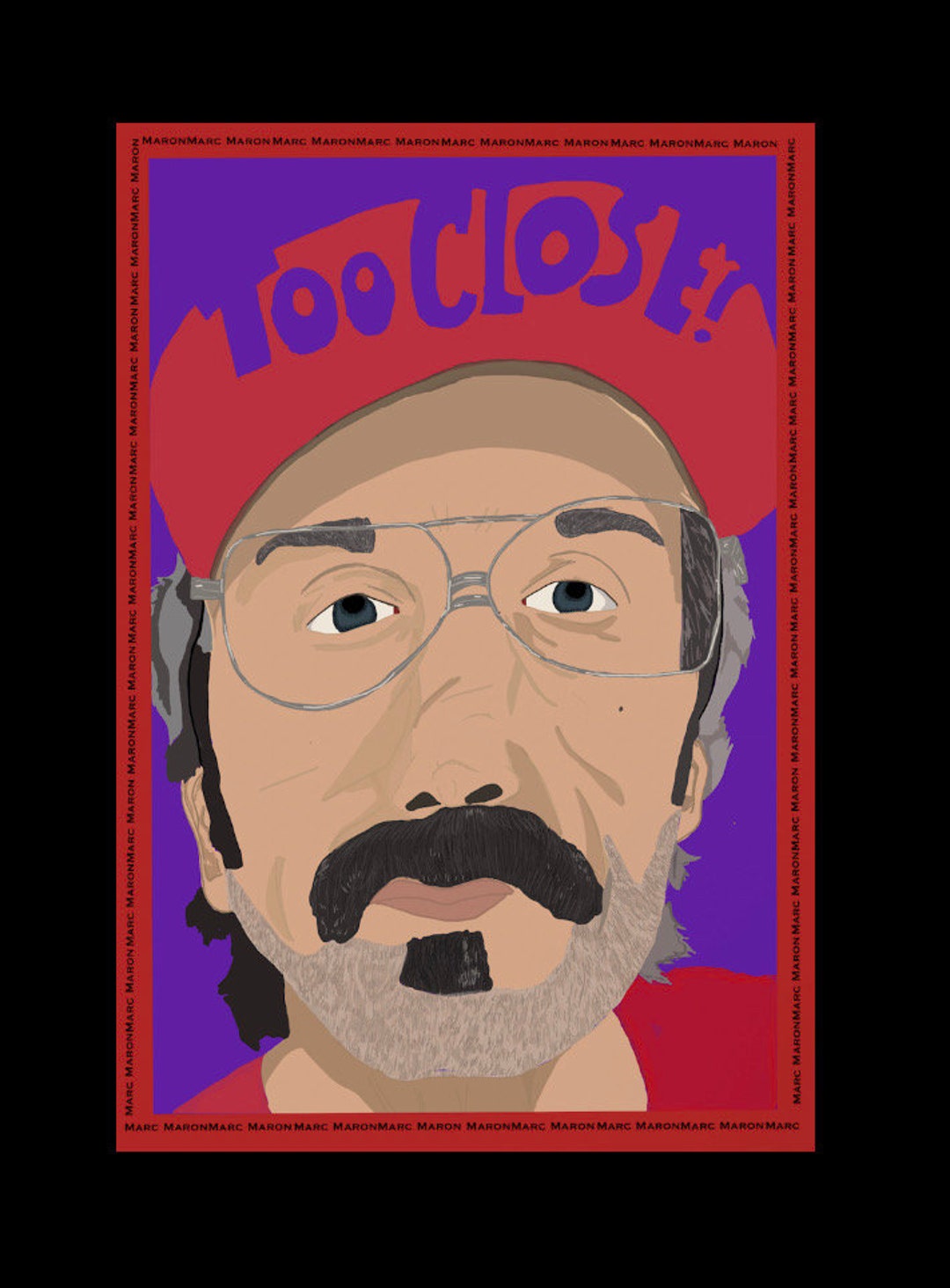 Marc Maron Poster - Etsy