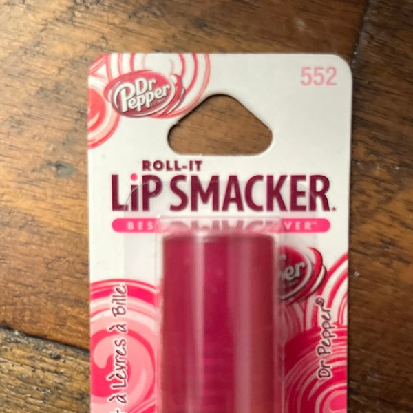 LIP SMACKER Dr. PEPPER  Roll-on Lip Gloss 0.27oz 552 lipsmacker