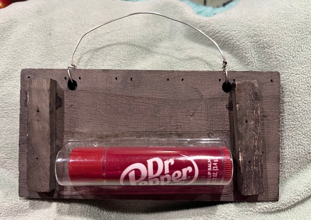 Dr. Pepper Lip Balm Christmas Ornament Tastebeauty Etsy