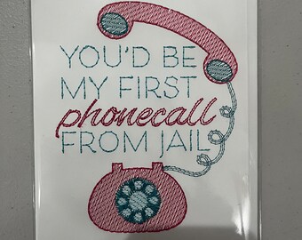 Embroidered Cards