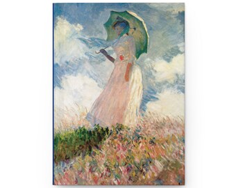 Journal - Claude Monet, Femme a l'ombrelle tournee vers la gauche