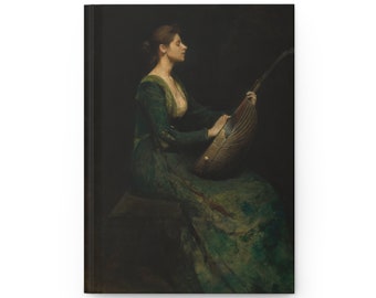 Journal - Thomas Wilmer Dewing, Lady with a Lute