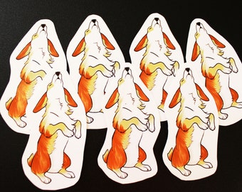 Corgi Awoo! Sticker