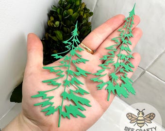 Tree foliage Scrapbook Embellishment Pack Kit | Die Cuts for Crafts & Junk Journal Elements