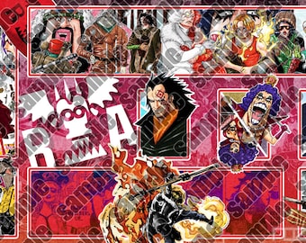 One Piece Revolutionary Army Playmat Design