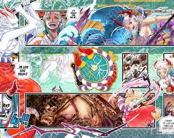 ヤマト ワンピース TCG プレイマット ステッチエッジ OP06 リーダー