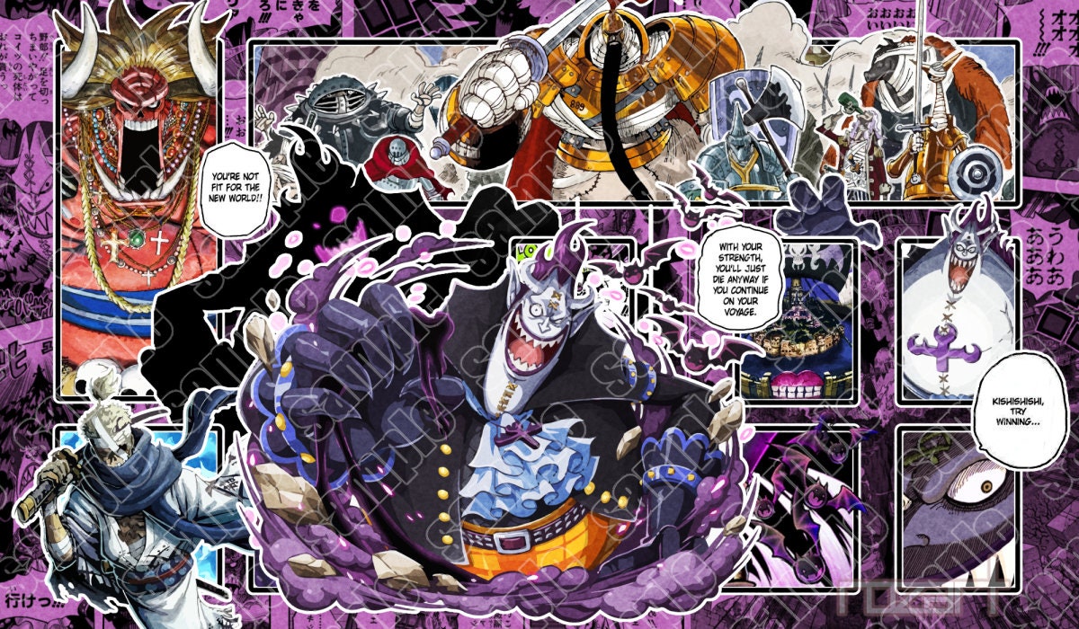 One Piece TCG Gecko Moria Playmat Design - Etsy