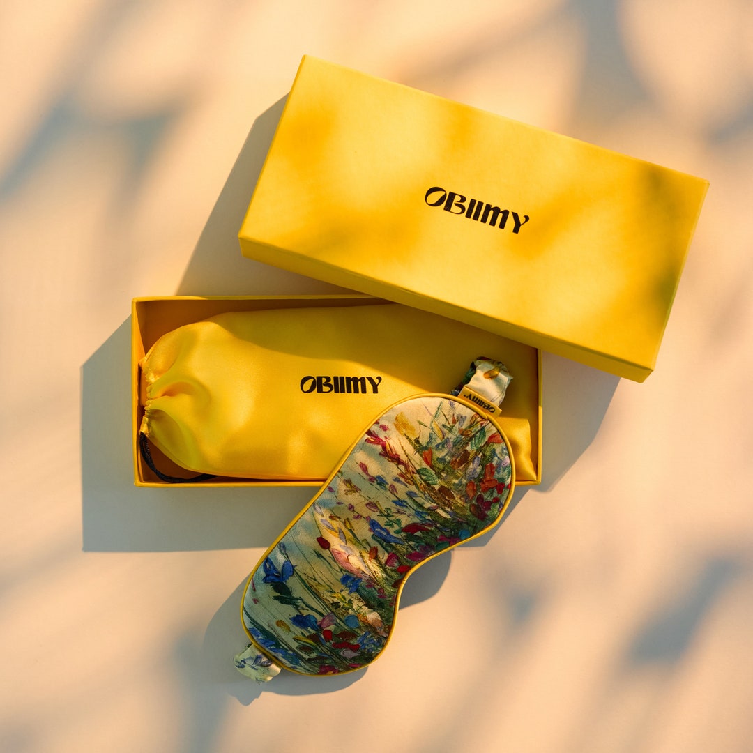 Silk Sleeping Mask Sleeping Mask Women Perfect Christmas Gift Etsy