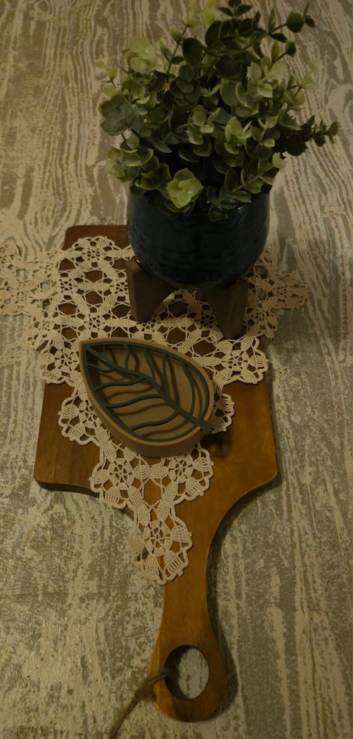 Leaf Shaped Soap Saver/soap Dish Etsy