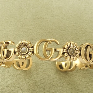 Vintage Stylish Gucci Mother of Pearl Bracelet (1)
